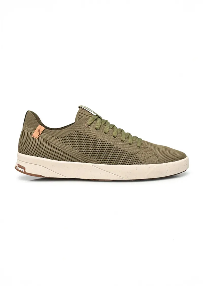 SAOLA Sneaker Modell: Cannon Knit 2.0, Burnt olive, – Produktbild 1 von 4
