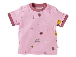 HANS NATUR Baby T-Shirt Bio-Baumwolle Garten rosa Gr.50/56 – Produktbild 1 von 1