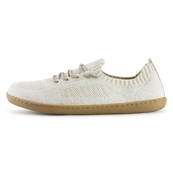 Doghammer Doghammer Sommerlicher Barfußschuhe aus gestrickter Merinowolle - Terrar Knit, Papyrus (beige), – Produktbild 1 von 3