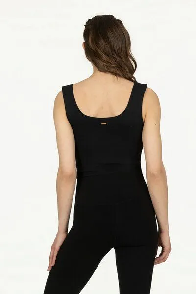 Urban Goddess Urban Goddess Ansuya Yoga Crop Top, Onyx black (schwarz), – Produktbild 3 von 4