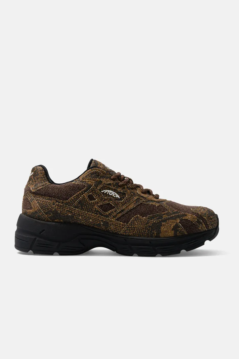 MoEa MoEa Herren vegan Sneaker Rush Brown Snake Palm, Braun, – Produktbild 2 von 2