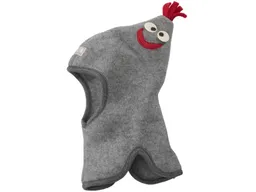 Pickapooh Pickapooh Baby und Kinder Schlupfmütze mit Zipfel Bio-Schurwolle grau Gr.54 – Produktbild 1 von 1