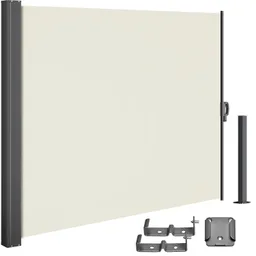 Casaria® Seitenmarkise Nosara Creme 160x300cm ausziehbar – Produktbild 1 von 1