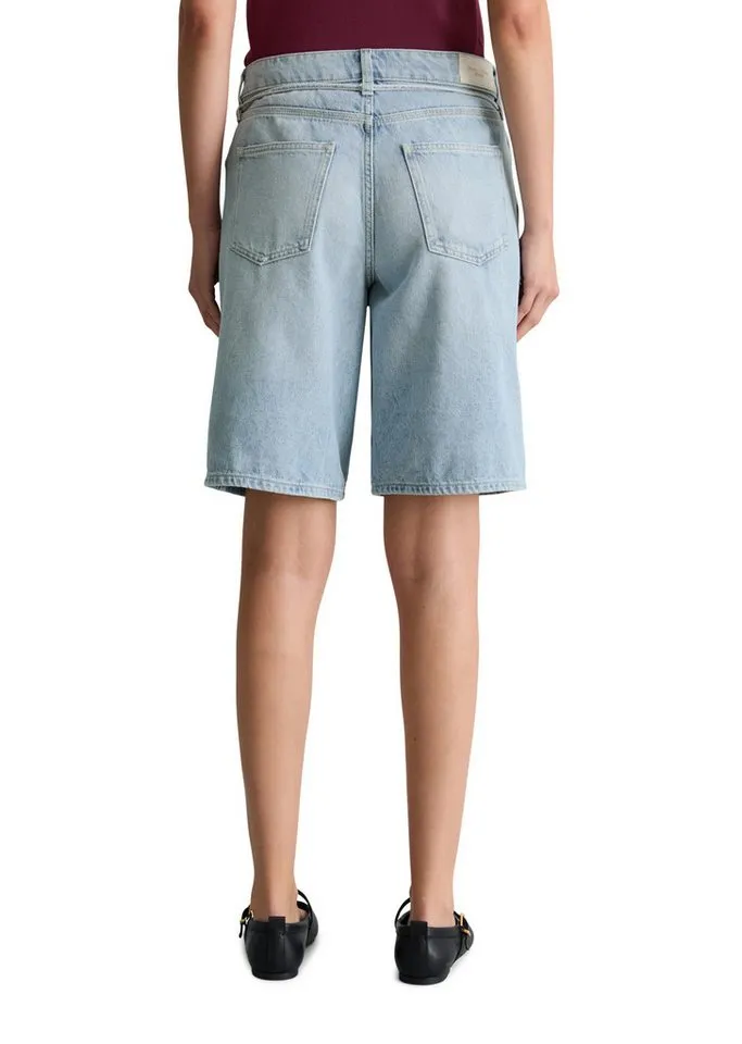 Marc O'Polo DENIM Shorts aus reiner Baumwolle, Blau, – Produktbild 3 von 5