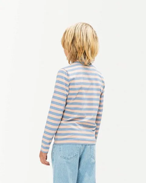 MATONA Matona Hochgeschlossenes langärmliges Shirt für Kinder / High Neck Longsleeve, Rose-blue, – Produktbild 2 von 4