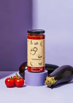 KoRo Tomatensoße mit Aubergine 530 g – Produktbild 1 von 1