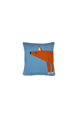 Tranquillo Kissenbezug FOXY - blau – Produktbild 1 von 1