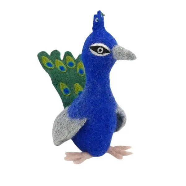 short'n'pietz short'n'pietz Pfau als Filz Eierwärmer – Produktbild 1 von 3