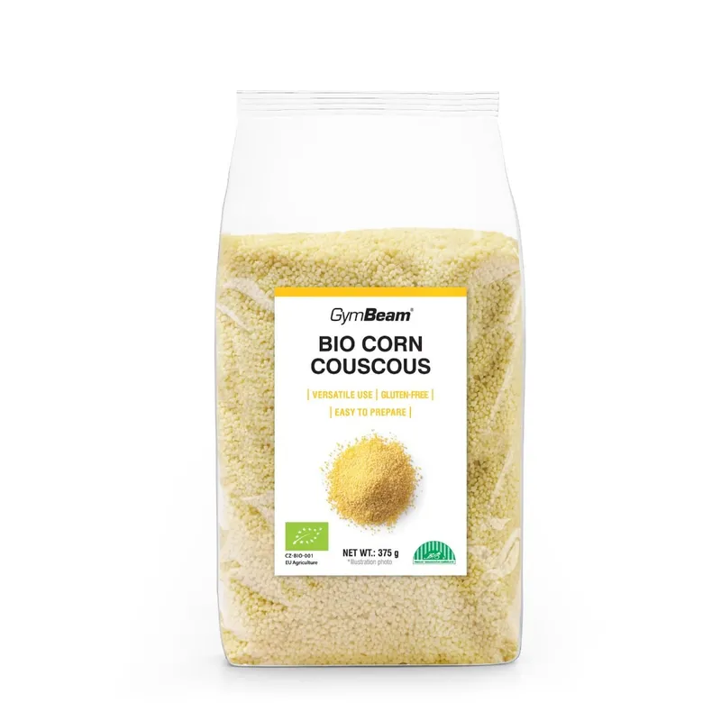 GymBeam Food GymBeam BIO-Mais-Couscous 375 g – Produktbild 1 von 1