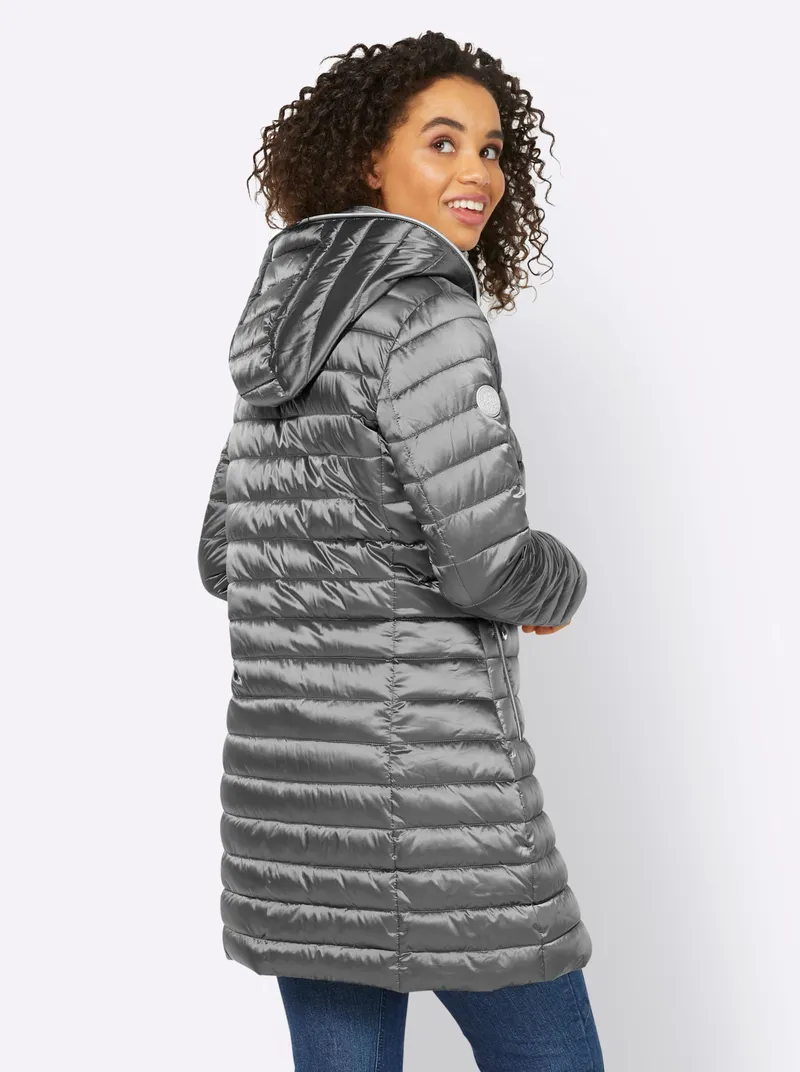 heine Steppjacke, Anthrazit-steingrau, – Produktbild 1 von 2
