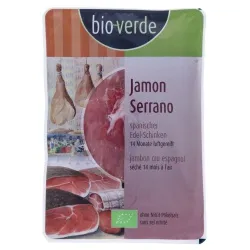 bio-verde Jamón Serrano ETG, luftgetrocknet, geschnitten – Produktbild 1 von 1