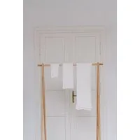 gust gust. Waffelhandtuch - Gesichtshandtuch aus Leinen und Bio-Baumwolle - 30x40 cm, White (weiß), – Produktbild 1 von 1