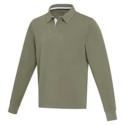 Elevate NXT Clyde Rugby Polo Sweatshirt Unisex, grün, 2XL, Grün, – Produktbild 1 von 1