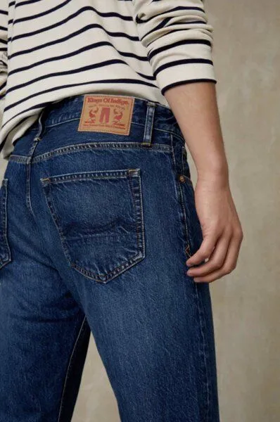 Kings Of Indigo Kings Of Indigo Straight Fit Jeans - Kong - Clean Lopez Redcast Refibra – Produktbild 5 von 5