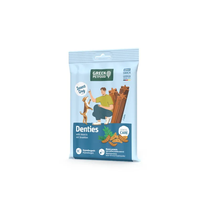 Green Petfood Denties with Insects 13x180g, Grün, – Produktbild 2 von 3