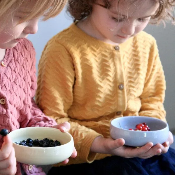 Zaunkönig Zaunkönig Porzellanschale / Kindergeschirr, Gelb, – Produktbild 2 von 4