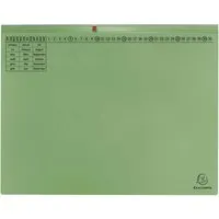 Exacompta 25 Exacompta Hängehefter "Exaflex Premium", mit 1 Abheftvor. für Rechtsheftung, grün – Produktbild 1 von 1