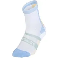 DillySocks DillySocks Sportsocken „Active Performance“, Weiss,blau, – Produktbild 1 von 1