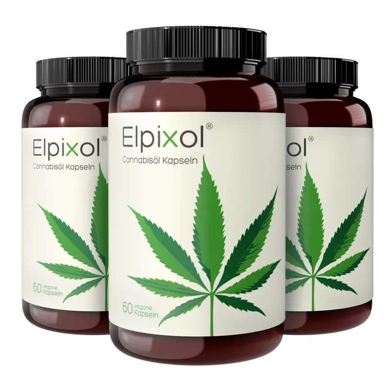 Elpixol Elpixol Cannabisöl Kapseln 3x60 Stück – Produktbild 2 von 2