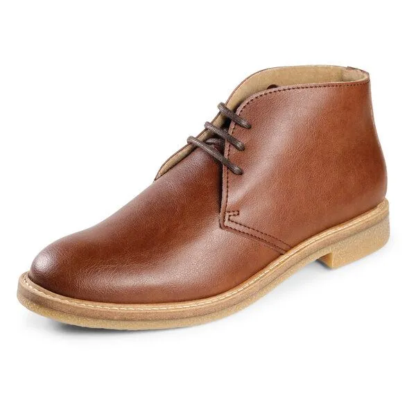 Fairticken Fairticken Vegane Desert Boots Alentejo mit leichter Fütterung, Braun, – Produktbild 4 von 4