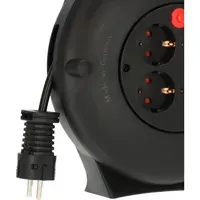 Brennenstuhl brennenstuhl Kabeltrommel "Vario Line" VL2-X 4-fach, 10 m, schwarz – Produktbild 3 von 3