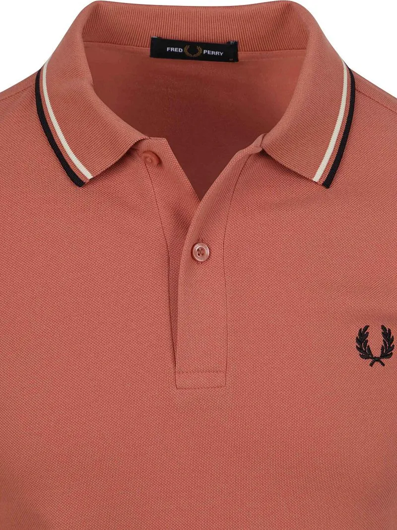 Fred Perry Fred Perry M3600 Polo Rosa Y63 - Größe XL, Pink, – Produktbild 3 von 4