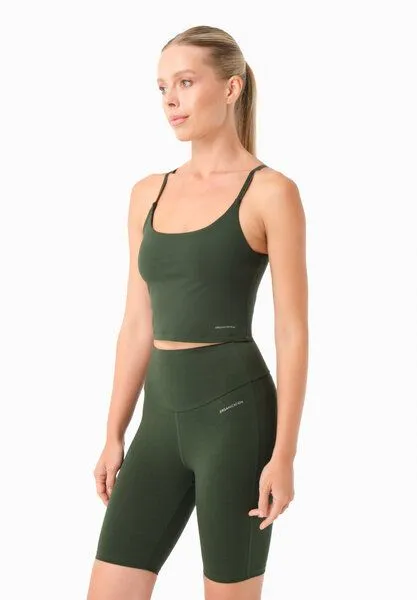 ORGANICATION ORGANICATION TARRA | Crop-Top aus Bio-Baumwolle, Amazonas green, – Produktbild 3 von 4