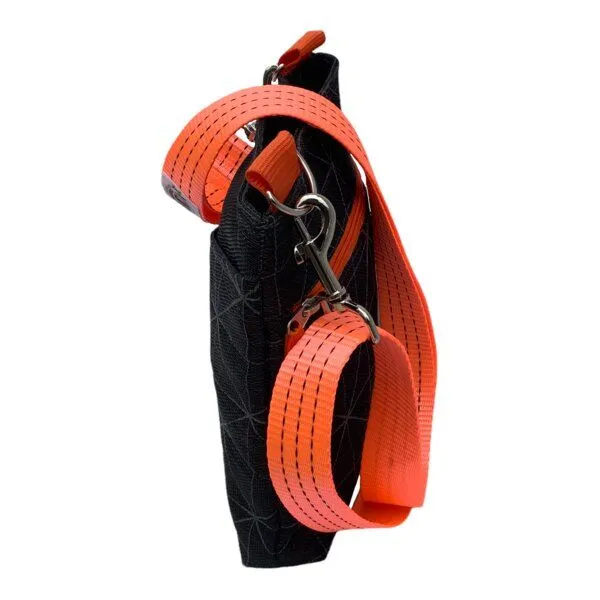 Beadbags Beadbags Umhängetasche aus reused Moskitonetz NET11TJ, Schwarz, – Produktbild 3 von 4