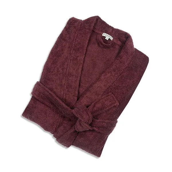 Kayori Kayori Sento - Bademantel - 35% Tencel / 65% Bio-Baumwolle, Rot, – Produktbild 2 von 2