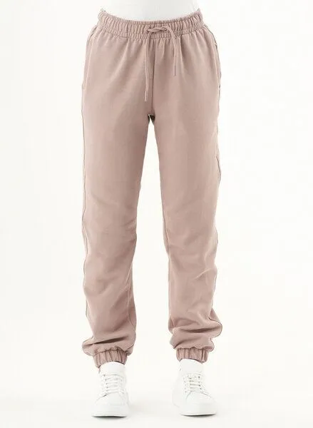 ORGANICATION ORGANICATION ESSENTIALS-PERRIE- Soft Touch Sweathose aus Bio-Baumwolle, Braun(mocha), – Produktbild 1 von 3