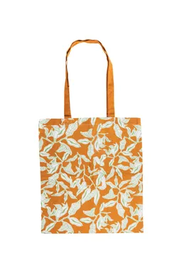 Tranquillo Stoffbeutel LEAFY FOREST - orange – Produktbild 1 von 1