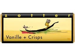 Zotter Milchschokolade mit Vanille & Mandelkrokant, handgeschöpft – Produktbild 1 von 1