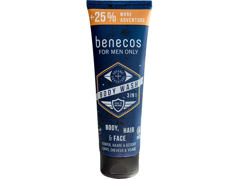 benecos for men only benecos for men only Bio-Duschgel 3in1 "for men only", 250 ml – Produktbild 1 von 1