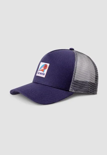 recolution recolution Herren Cap - Mesh PLAY TOGETHER, Eclipse blue (blau), – Produktbild 1 von 3