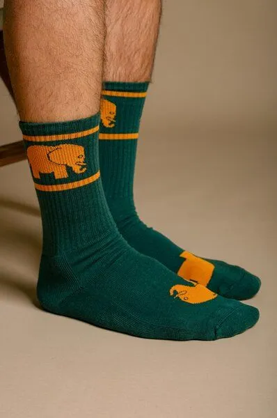 Trendsplant Trendsplant Green Organic Cotton Athletic Socks, Grün, – Produktbild 2 von 4