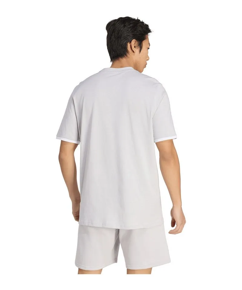 adidas Performance adidas Performance T-Shirt adidas Performance Entrada 26 T-Shirt Weiß Baumwolle, Grau, – Produktbild 2 von 5