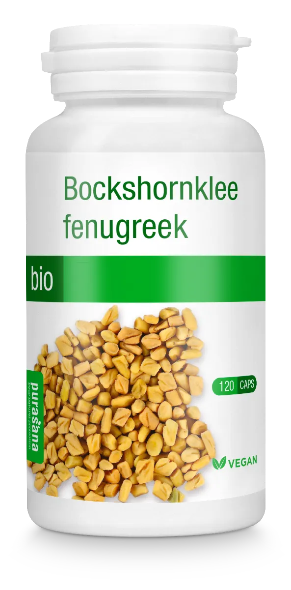 Purasana Purasana BIO Fenugreek 120 Kapseln – Produktbild 1 von 1