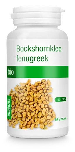 Purasana Purasana BIO Fenugreek 120 Kapseln – Produktbild 1 von 1