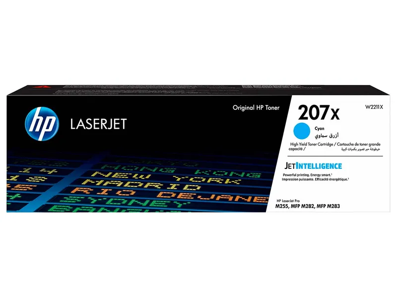 Hewlett Packard hp Tonerkartusche W2211X, Nr. 207X cyan – Produktbild 1 von 1