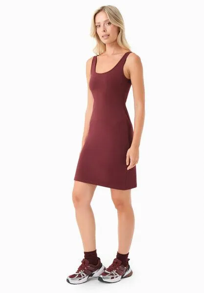 ORGANICATION ORGANICATION DARRIA | Kleid aus Bio-Baumwolle, Bordeaux, – Produktbild 1 von 4