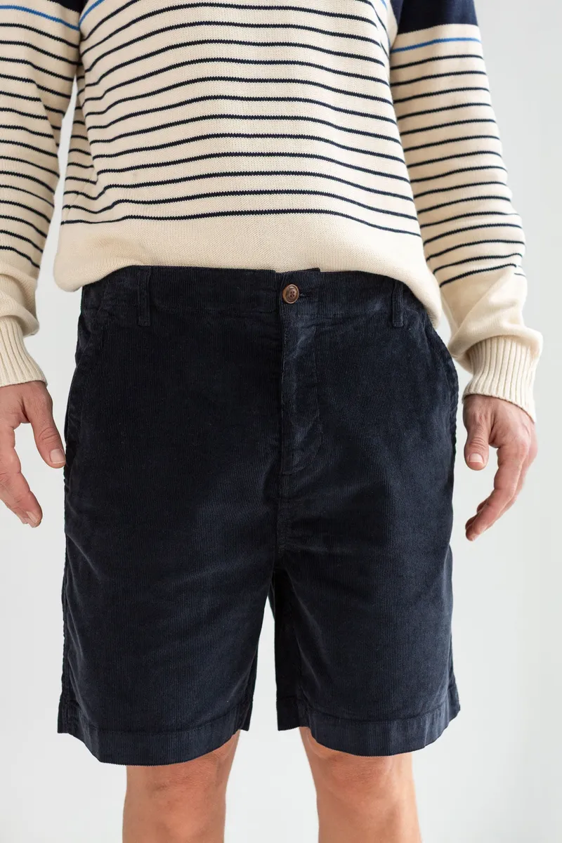 TWOTHIRDS TWOTHIRDS Herren vegan Shorts Kabak Dunkelblau, Extra dunkelblau, – Produktbild 1 von 2