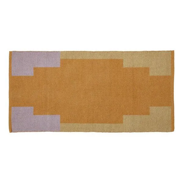 liv interior liv interior Recycelter Baumwollteppich HONEY, Yellow, – Produktbild 1 von 3