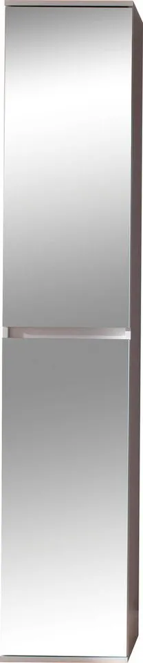 Home affaire Garderobenschrank Malcesine Garderobenschrank mit 2 Türen - (B/T/H) 37/34/191 cm, Weiß, – Produktbild 2 von 4