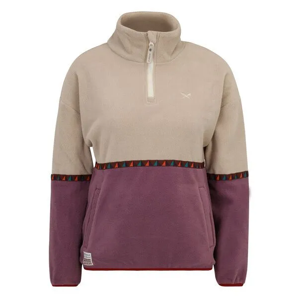 Iriedaily Iriedaily Holina Fleece Troyer, Lila, – Produktbild 1 von 3