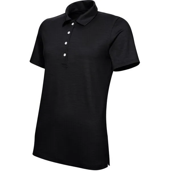 Kaipara - Merino Sportswear Kaipara - Merino Sportswear URBAN Merino Poloshirt Damen Kurzarm Regular 200, Black, – Produktbild 3 von 3