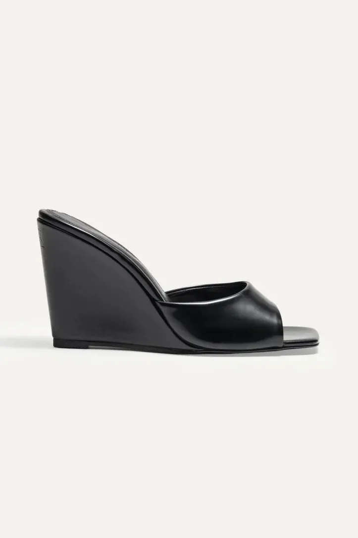 BIKKOU BIKKOU Damen vegan Mules 1am Too Pretty To Leave Schwarz, Schwarz, – Produktbild 2 von 2