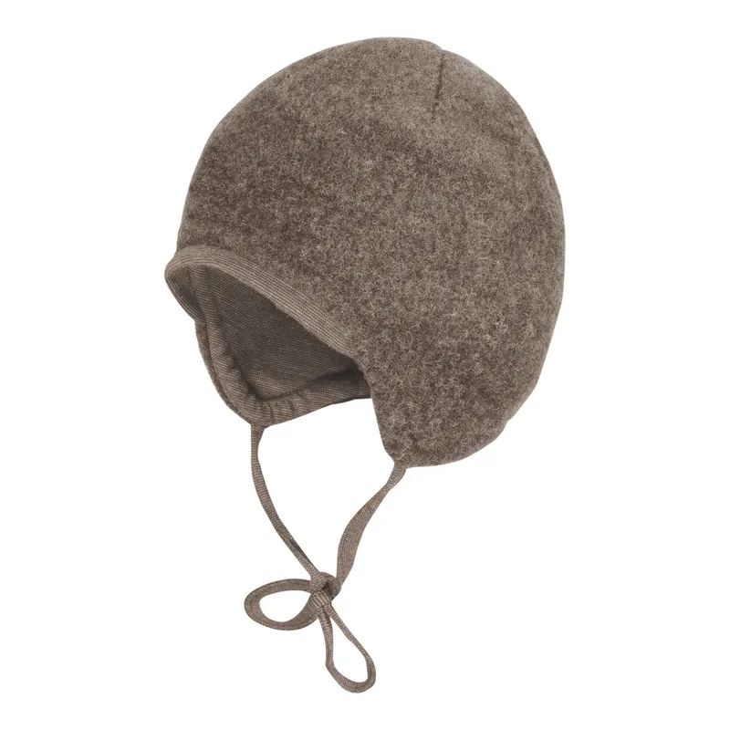 Maximo Maximo Wollfleece-Mütze, Braun, – Produktbild 1 von 1