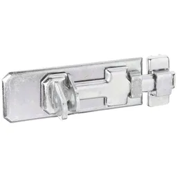 Alberts ALBERTS Sicherheits-Schlossriegel, m.flachem Griff, m.Schlaufe, disp., Platte LxB140x55mm – Produktbild 1 von 1