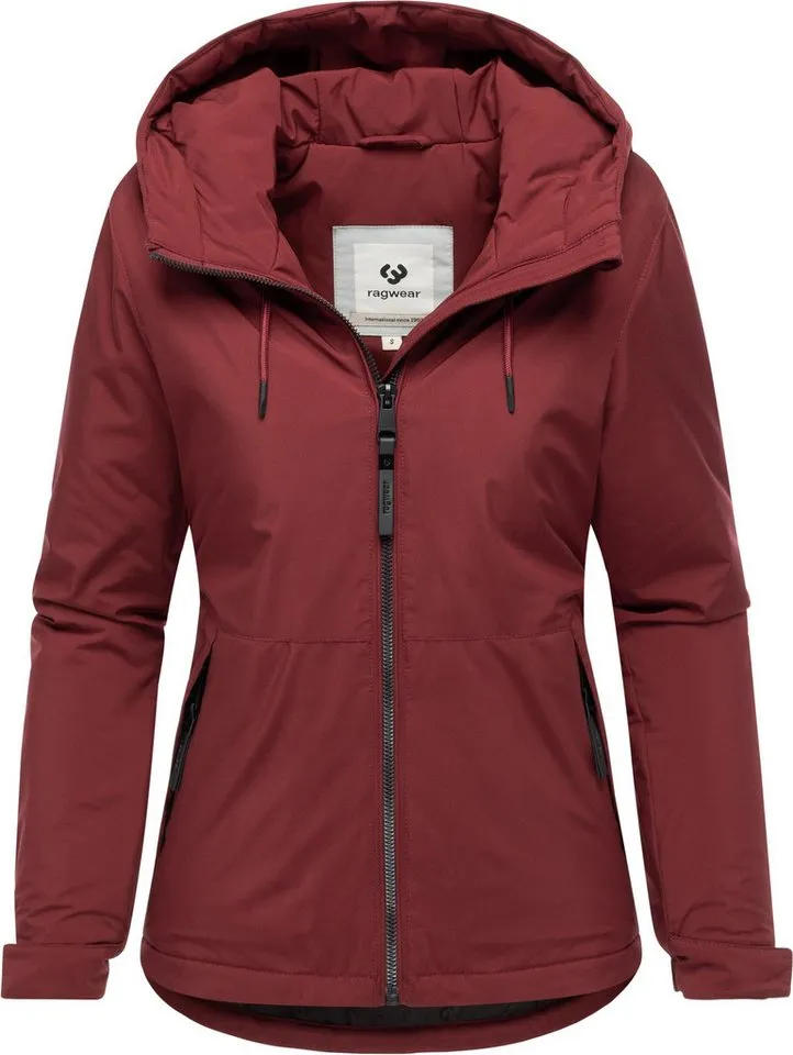 ragwear ragwear Winterjacke Bevin Warm YOUMODO Wasserdichte Damen Jacke für den Winter, Rot, – Produktbild 5 von 5