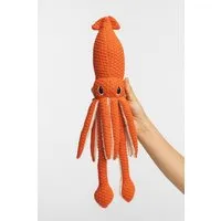 Tranquillo Tranquillo Kuscheltier SQUIBBY, Orange, – Produktbild 2 von 5